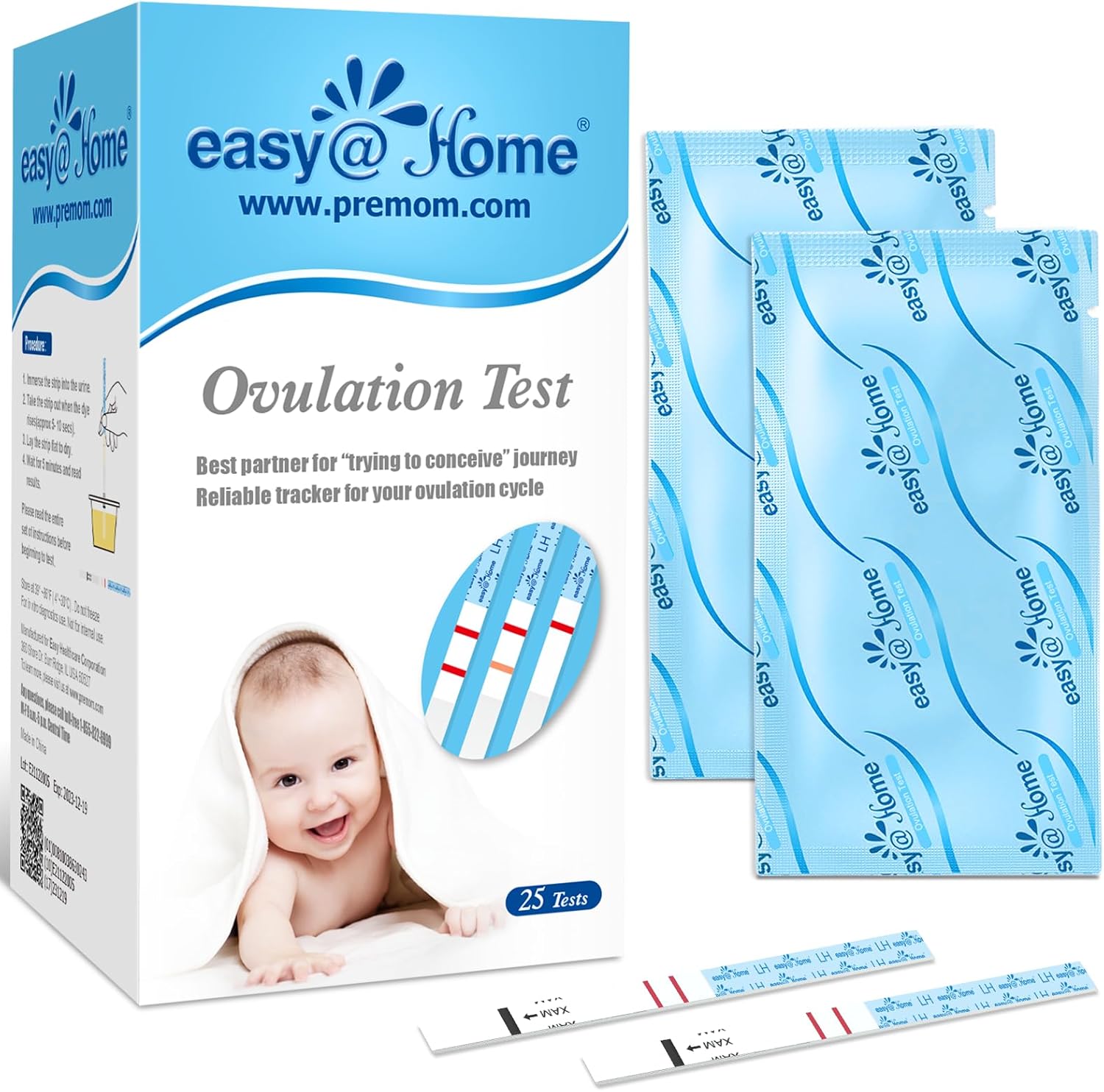 Easy Home Predecir Embarazo Con Test De Ovulacion Prueba De