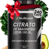 Citrato de magnesio NuBoost 240 cápsulas