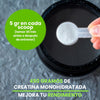 Creatina Monohidratada NuBoost 450g 90 porciones de suplemento en polvo