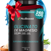 Glicinato de magnesio NuBoost 240 capsulas 500 mg