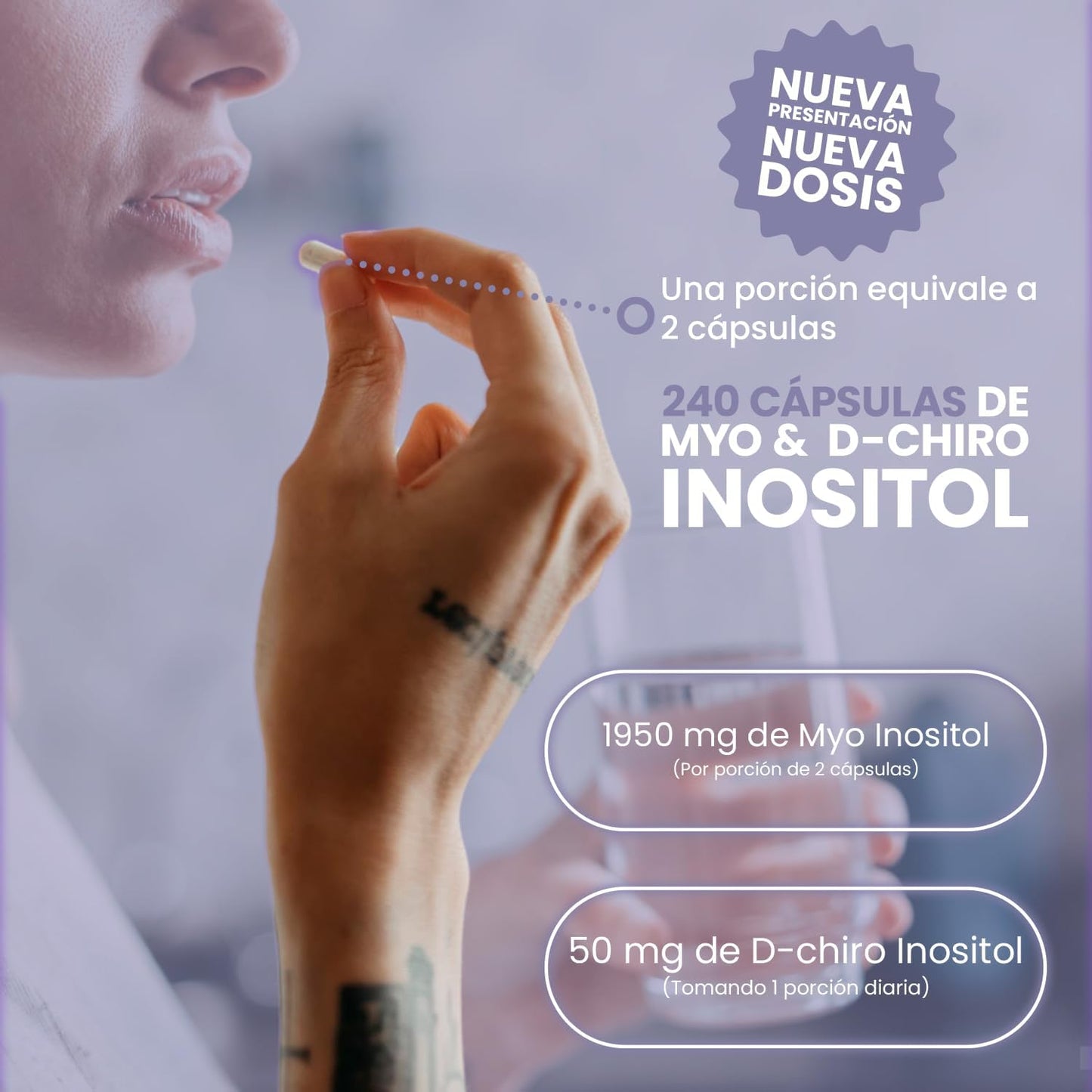 Myo Inositol NuBoost 240 cápsulas