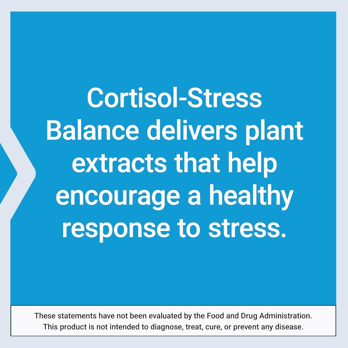 Cortisol Equilibrio de Estrés 30 Cápsulas Vegetarianas Apoyo para el Bienestar General