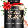 Melena de León Puro 180 Cápsulas 2 Cápsulas por porción 1000 mg