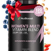 Nuboost Multivitaminico Mujer, Vitaminas para el cabello y Antioxidantes - 720 mg 120 cápsulas - Women Blend - Vitaminas para mujer con ácido fólico - MADE IN USA