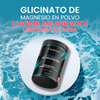 NuBoost Glicinato de Magnesio 500 mg en polvo - Sabor Limonada de Frambuesa - 600 g de Glicinato de magnesio en polvo con Colágeno - HECHO EN USA