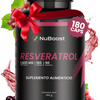 Resveratrol 1000 Mg Puro 180 Cápsulas, 2 Cápsulas por porción